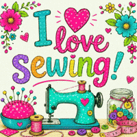 Arts And Crafts Sewing GIF