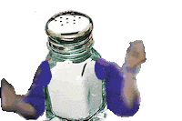 salt dancing Sticker