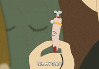 oh my god finger GIF by South Park 