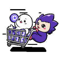 Shopping Bidding Sticker by Sappy Seals
