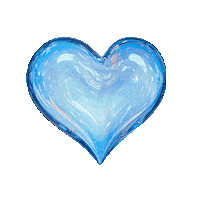 Heart Chrome Sticker