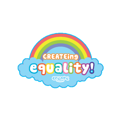 CREATEfnd giphygifmaker equality creating equality Sticker