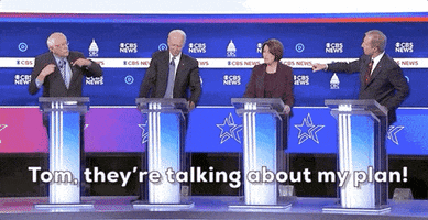 Bernie Sanders Tom Steyer GIF by CBS News