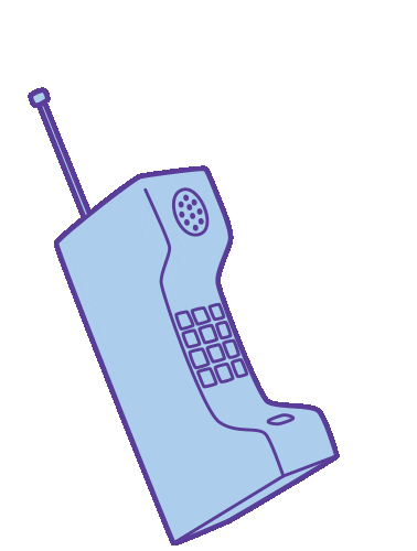 Phone Hello Sticker