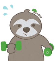 Lifting Weights Exercise Sticker by Life In Treetop