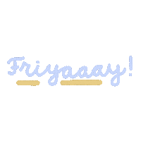 Friday Day Sticker by hepiw