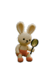 Bunny Theo Sticker by STAY WILD - Outdoor