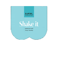 Treat Yourself Shake It Sticker by Bawdy Beauty