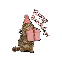 Cat Party Sticker by Creative Technology & Design at FIT