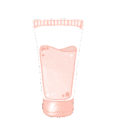 Cream Mia Sticker