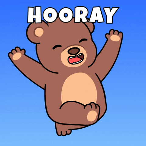 Happy Teddy Bear GIF by BEARISH