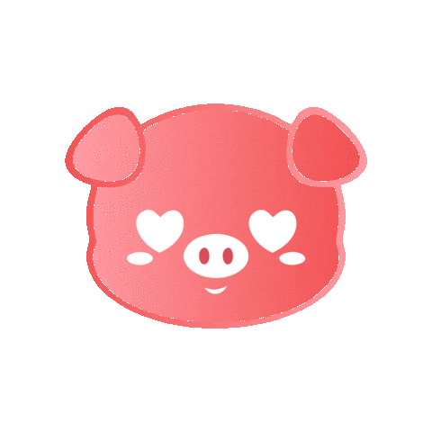 Pig Love Sticker