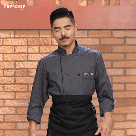 Reality Reaction GIF by Top Chef Brasil