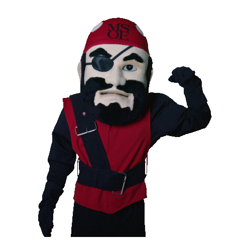msoe_official fist pump fist milwaukee raiders Sticker
