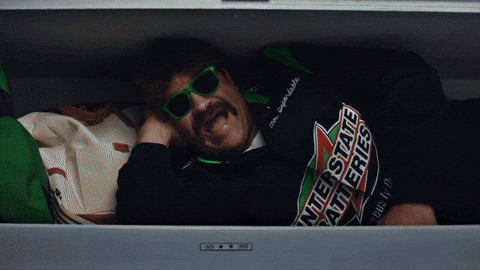 interstatebatteries giphyupload reaction mascot entrance GIF