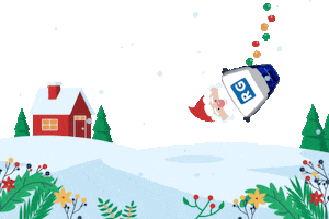 RGFireandSecurity summer fire holiday snow Sticker