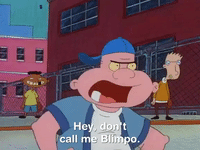 hey arnold nick splat GIF