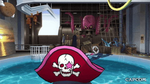 Video Game Water GIF by CAPCOM