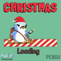 Merry Christmas GIF by Pudgy Penguins