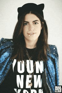 candy corn wink GIF by Man Repeller