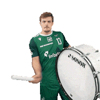 Handball Wolf Sticker by Rimparer Wölfe