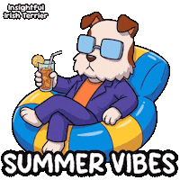 Dog Summer Sticker by VeeFriends