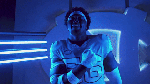 North Carolina Football GIF by UNC Tar Heels