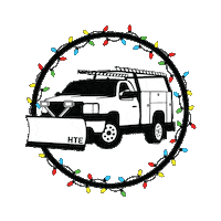 Christmas Holiday Sticker by HARTFORD TRUCK EQUIPMENT