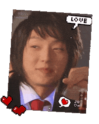 Love You Smile Sticker