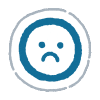 Sad Face Sticker
