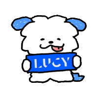 Lucy Wal Sticker by bubble