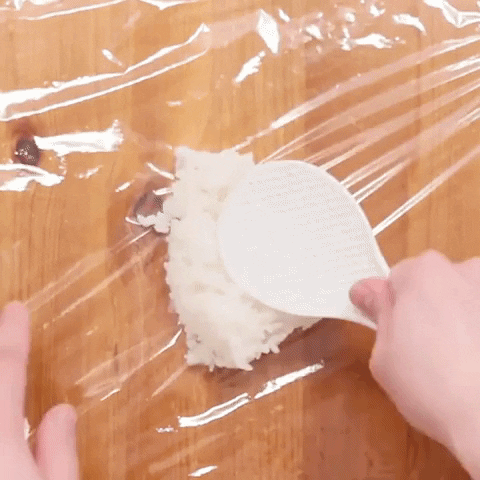 chefdojo giphygifmaker onigiri GIF