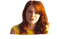 emma stone wink Sticker