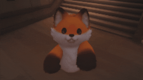 TinyFox19 giphygifmaker dance fox furry GIF