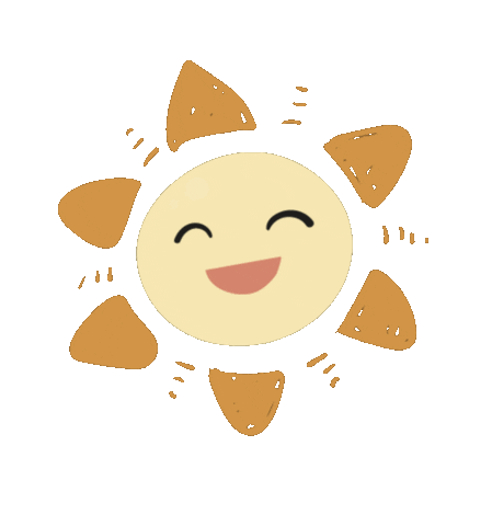 Happy Sun Sticker