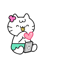 I Love You Sticker by Mikitti