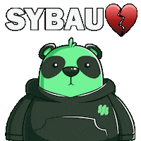 Broken Heart Whatever Sticker by SuperVerse