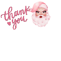 Lovemark Xmas Thank You Sticker by LOVEMARK PR