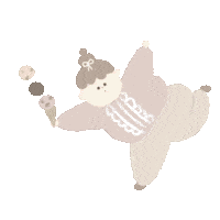 Girl Sticker by fuwakuma.yuco
