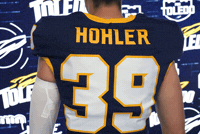 Turn Around Crossed Arms GIF by Toledo Rockets