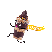 energy running Sticker by Maria Açaí