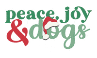 Dog Christmas Sticker by piper & co.