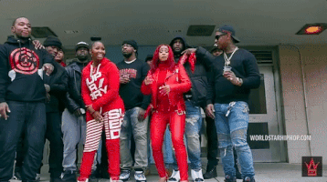 cardi b red barz GIF by Worldstar Hip Hop