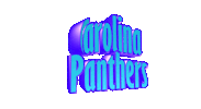 carolina panthers football Sticker