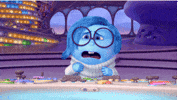 Sad Inside Out GIF by Disney Pixar