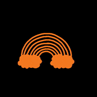 curiocity-asia rainbow shopping orange shop GIF