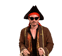 Got You Pirate Sticker by HolidayPirates