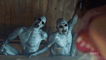 season 2 middle finger GIF by Ash vs Evil Dead