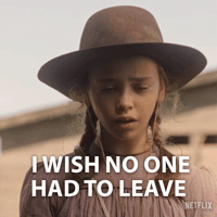 Ill Miss You Little House On The Prairie GIF by NETFLIX