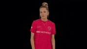 Womens Soccer Hairstyle GIF by National Women's Soccer League